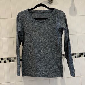 J. Crew Pullover, Heathered Grey Side Zip ; Classic Fit; Small